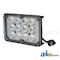 A & I Products Work Lamp, LED, Flood / Spot Combo, Rectangle 0" x0" x0" A-WL1385 - alternate 1